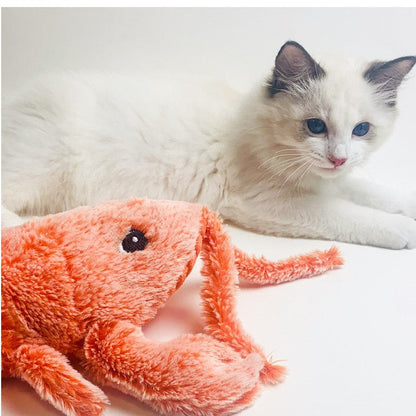 Wiggling Lobster Pet Toy