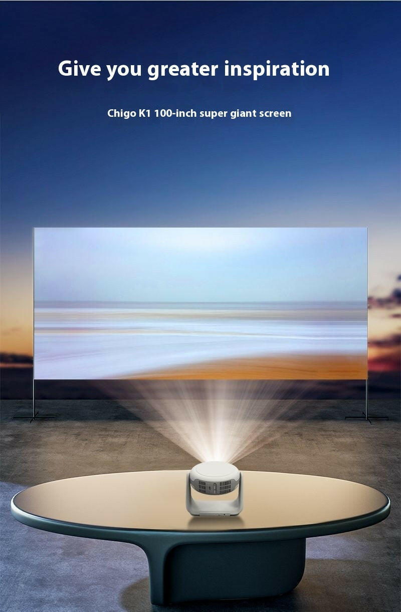 The Original Projector K1-99 ( Professionnal & Portable  Android WiFi Bluetooth Auto Focus Projector)) - Smart Shop (Online Store for wise shoppers) )