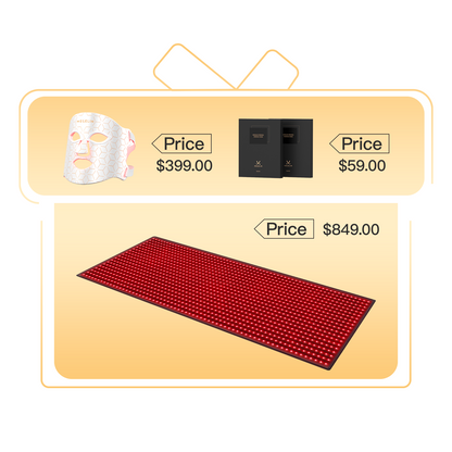 Red and Near-Infrared Light Therapy Mat for Whole Body