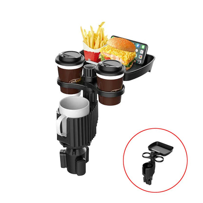 3 In 1 Adjustable Car Cup Tray with Phone Holder - Smart Shop (Online Store for wise shoppers) 