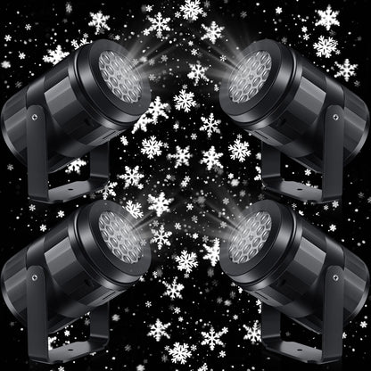 USB Christmas Projector Light – Snowflake or 16 Patterns Options