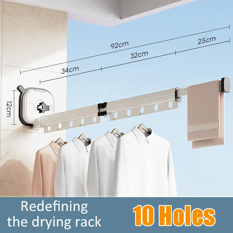 Foldable Wall Mounted Drying Rack - Smart Shop (Online Store for wise shoppers) 