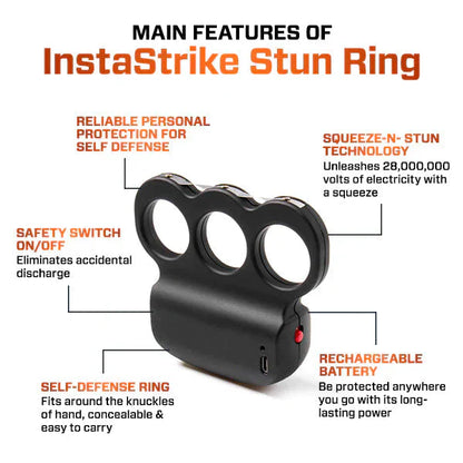 InstaStrike Xtreme 28,000,000 Knuckle Stun Ring - Smart Shop (Online Store for wise shoppers) )