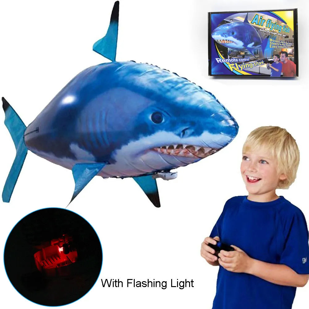 Inflatable Remote Control Shark Fish Toy - Smart Shop (Online Store for wise shoppers) 