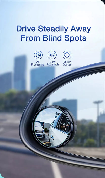 Car 360 Degree Wide Angle Blind Spot Mirror - Smart Shop (Online Store for wise shoppers) 