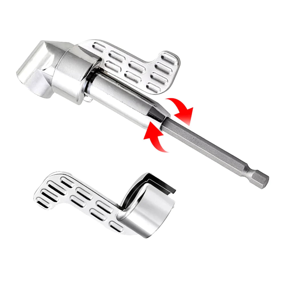 105° Right Angle Drill Attachment - Corner Screwdriver Tool