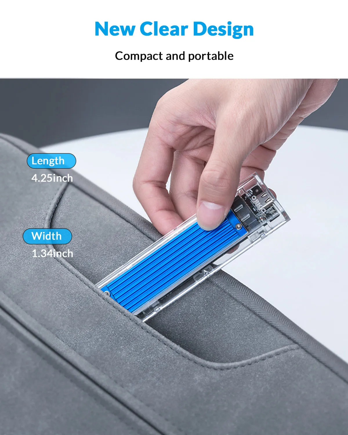 Transparent Hard Drive SSD Enclosure - Smart Shop (Online Store for wise shoppers) 