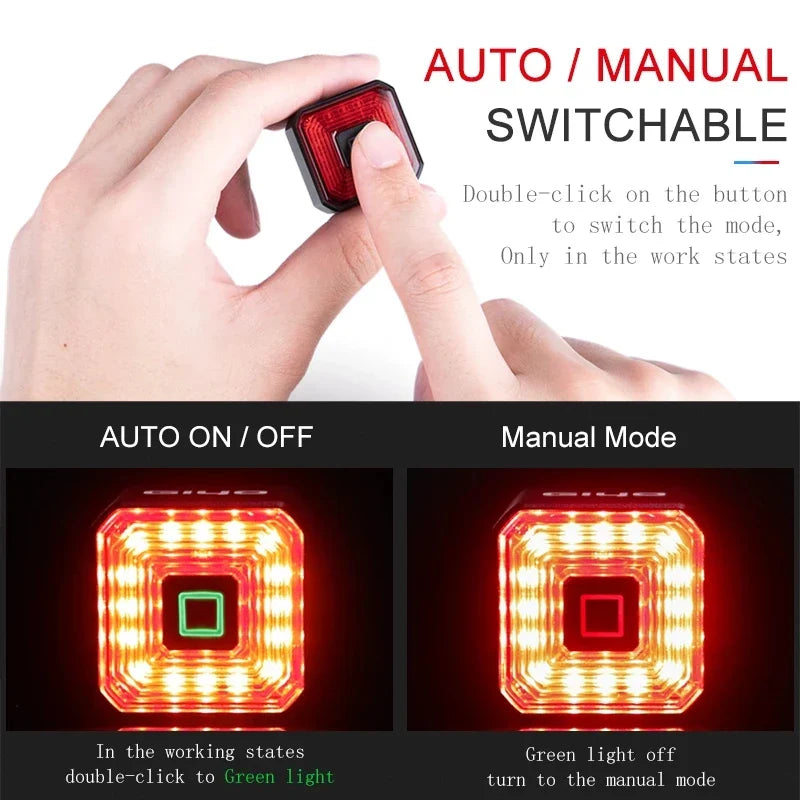 USB Smart Bicycle Brake Tail Light - Smart Shop (Online Store for wise shoppers) 