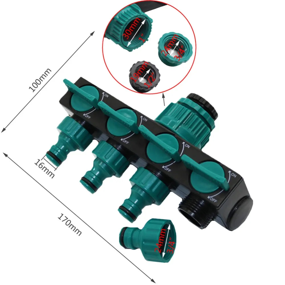 4 Way Water Splitters Valve - Smart Shop (Online Store for wise shoppers) 