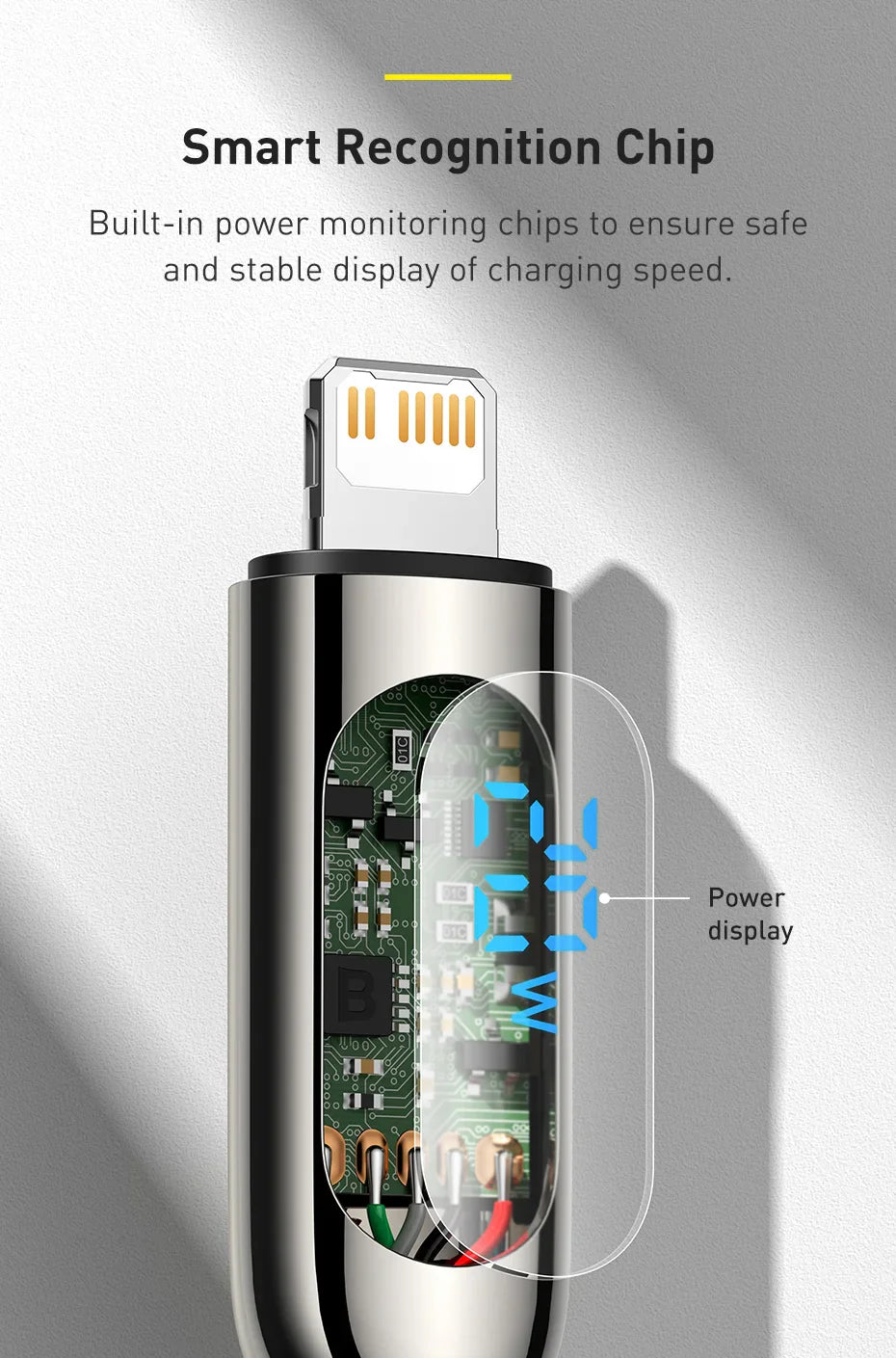 Digital Display Fast Charging Data Cable - Smart Shop (Online Store for wise shoppers) 