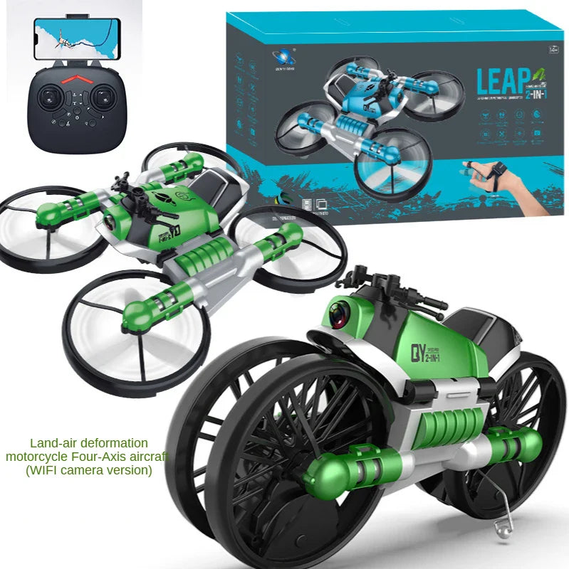 2 In 1 Foldable Motorcycle And Drone - Smart Shop (Online Store for wise shoppers) 