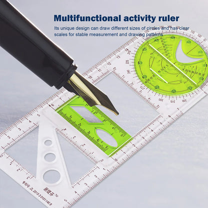 Rotatable Mathematical Geometry Ruler - Smart Shop (Online Store for wise shoppers) 