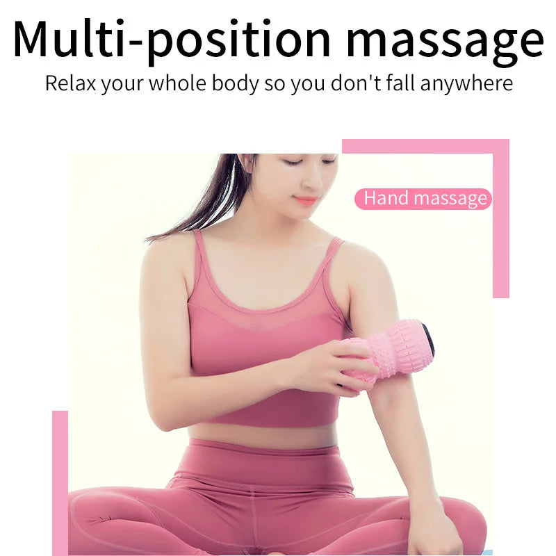 USB Rechargeable Muscle Relax Massage Roller - Smart Shop (Online Store for wise shoppers) 