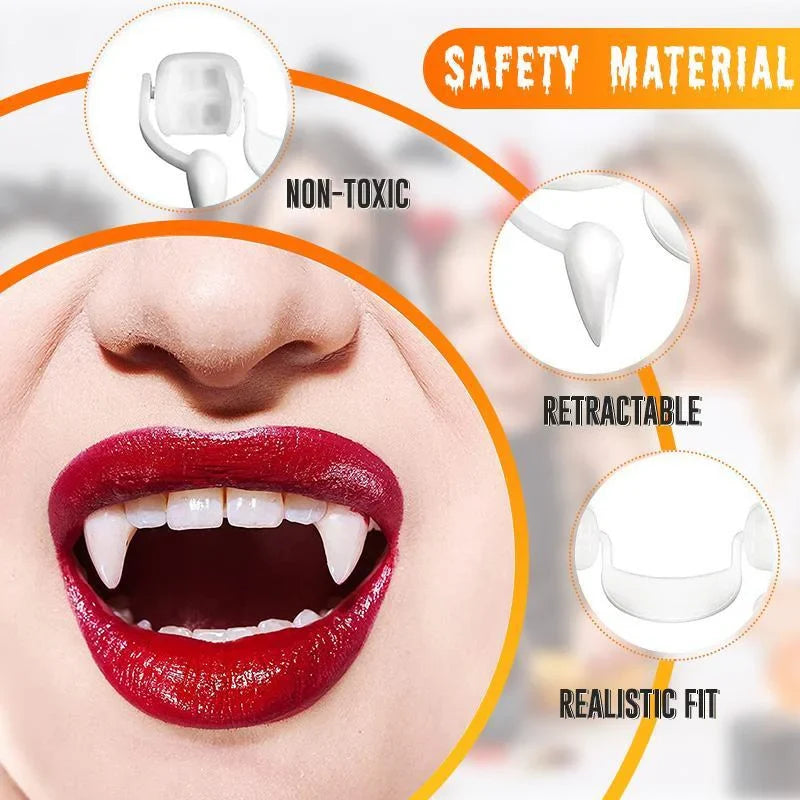  Retractable Halloween Vampire Fangs - Smart Shop (Online Store for wise shoppers) 