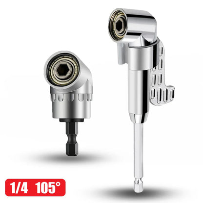 105° Right Angle Drill Attachment - Corner Screwdriver Tool