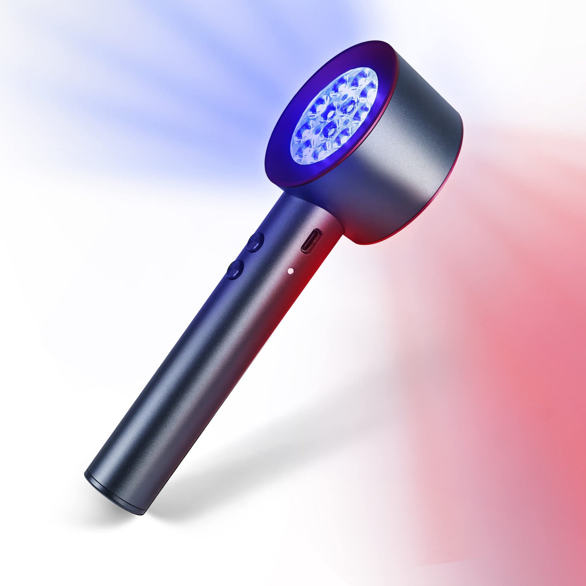 Megelin Red and Blue Light Therapy Handheld Device - Megelin