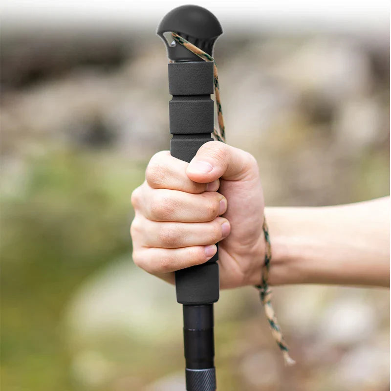 Multifunctional Aluminium Alloy Hiking Stick - Smart Shop (Online Store for wise shoppers) 