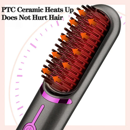 Wireless Hair Straightener Comb - Smart Shop (Online Store for wise shoppers) 