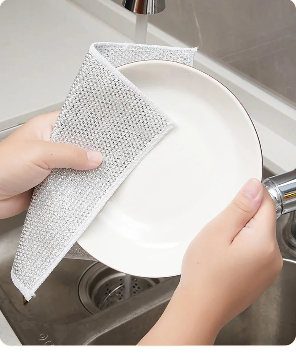 Microfiber Kitchen Dishwashing Cloth - Smart Shop (Online Store for wise shoppers) 