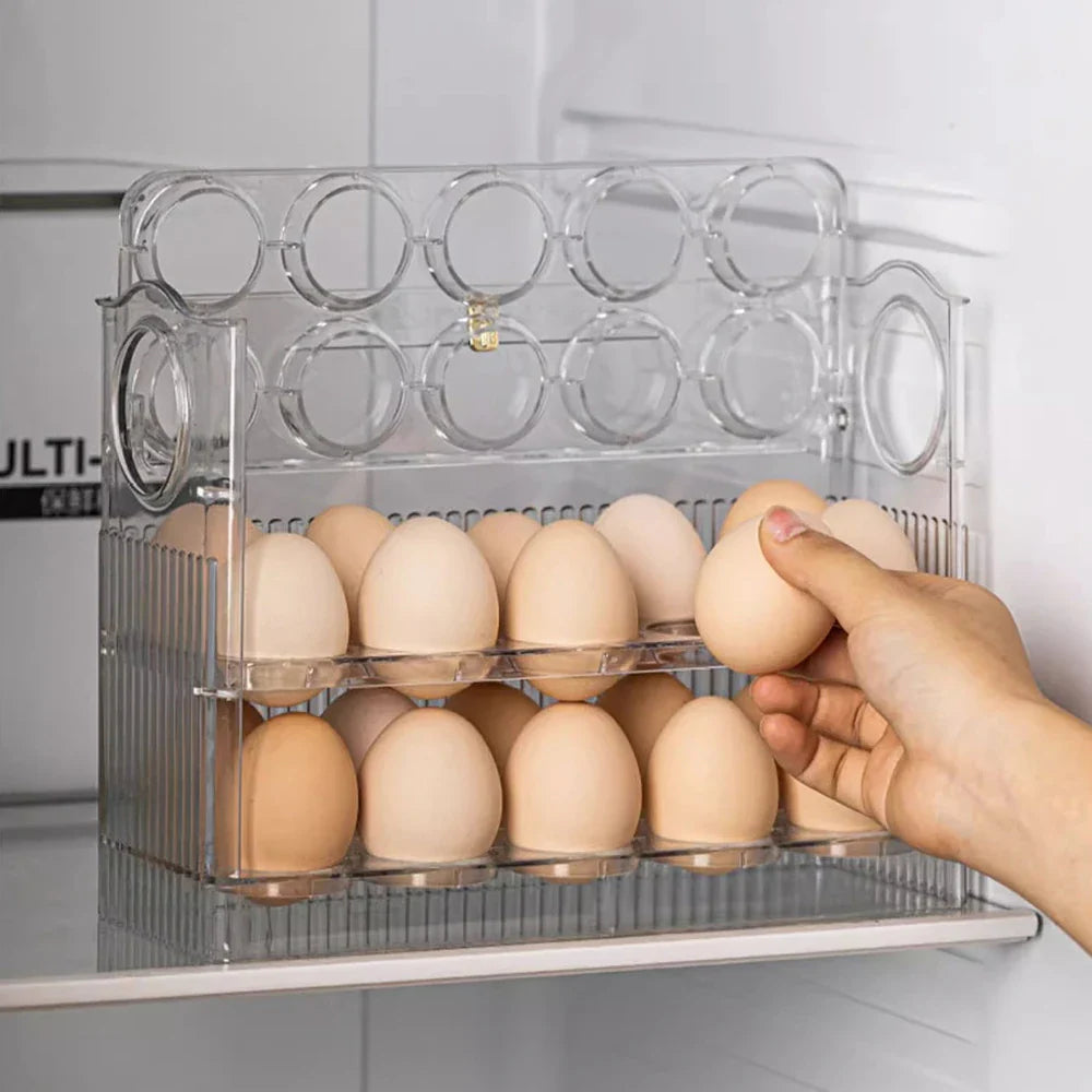 3-layer Flip Egg Storage Box - Smart Shop (Online Store for wise shoppers) 