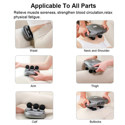 Multi-Functional Full-Body Massager Gun