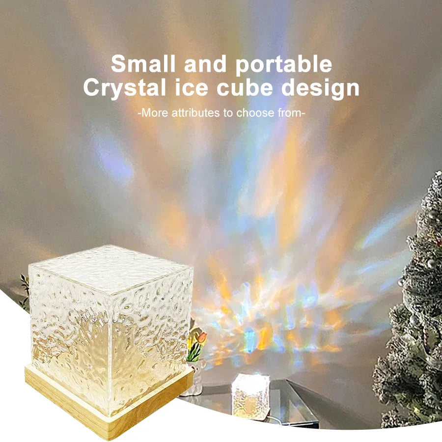 Dynamic Rotating Water Ripple Crystal Lamp - Smart Shop (Online Store for wise shoppers) 