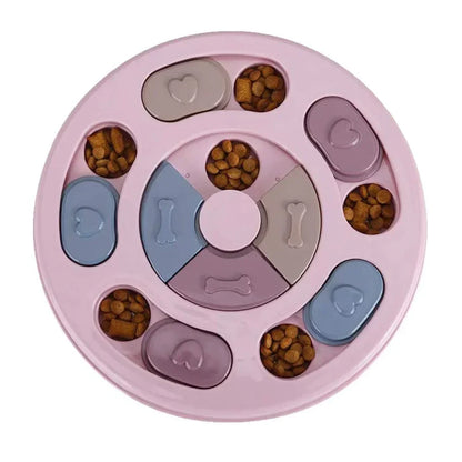 Interactive Dog Puzzle Slow Feeder Toy