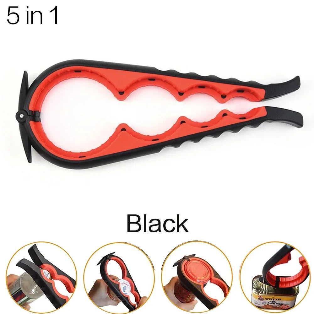 Multi-Functional Non-Slip Bottle and Jar Opener