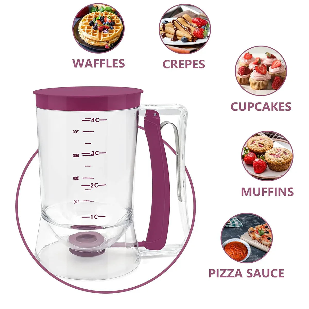 Pancake Batter Dispenser - Smart Shop (Online Store for wise shoppers) 