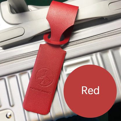 Portable Leather Luggage Tag - Smart Shop (Online Store for wise shoppers) 