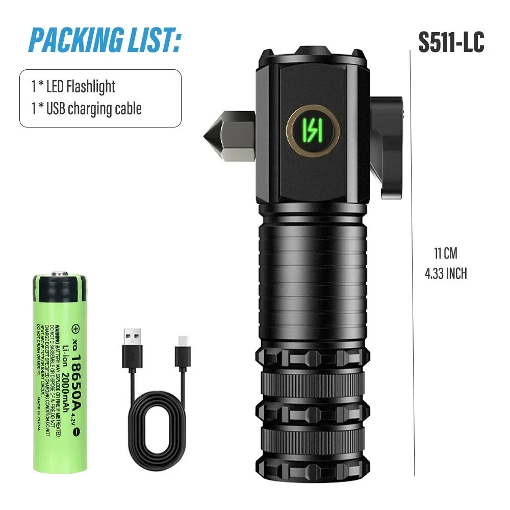 Multifunctional Powerful Super Bright Flashlight - Smart Shop (Online Store for wise shoppers) 