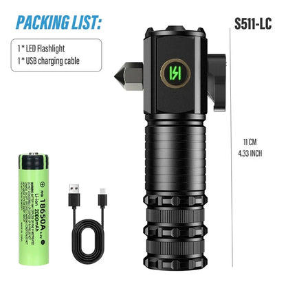 Multifunctional Powerful Super Bright Flashlight - Smart Shop (Online Store for wise shoppers) 