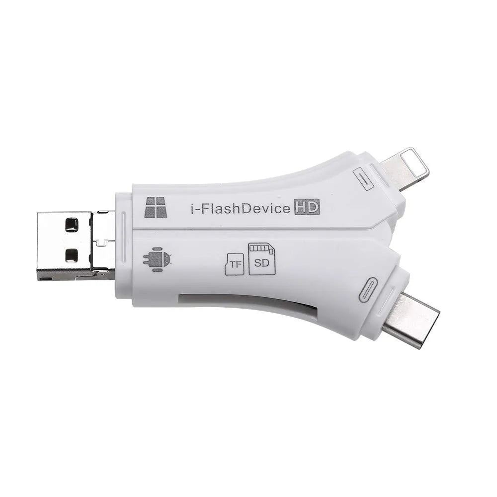 4 In 1 Flash Drive Card Reader - Smart Shop (Online Store for wise shoppers) 