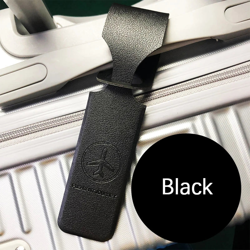 Portable Leather Luggage Tag - Smart Shop (Online Store for wise shoppers) 