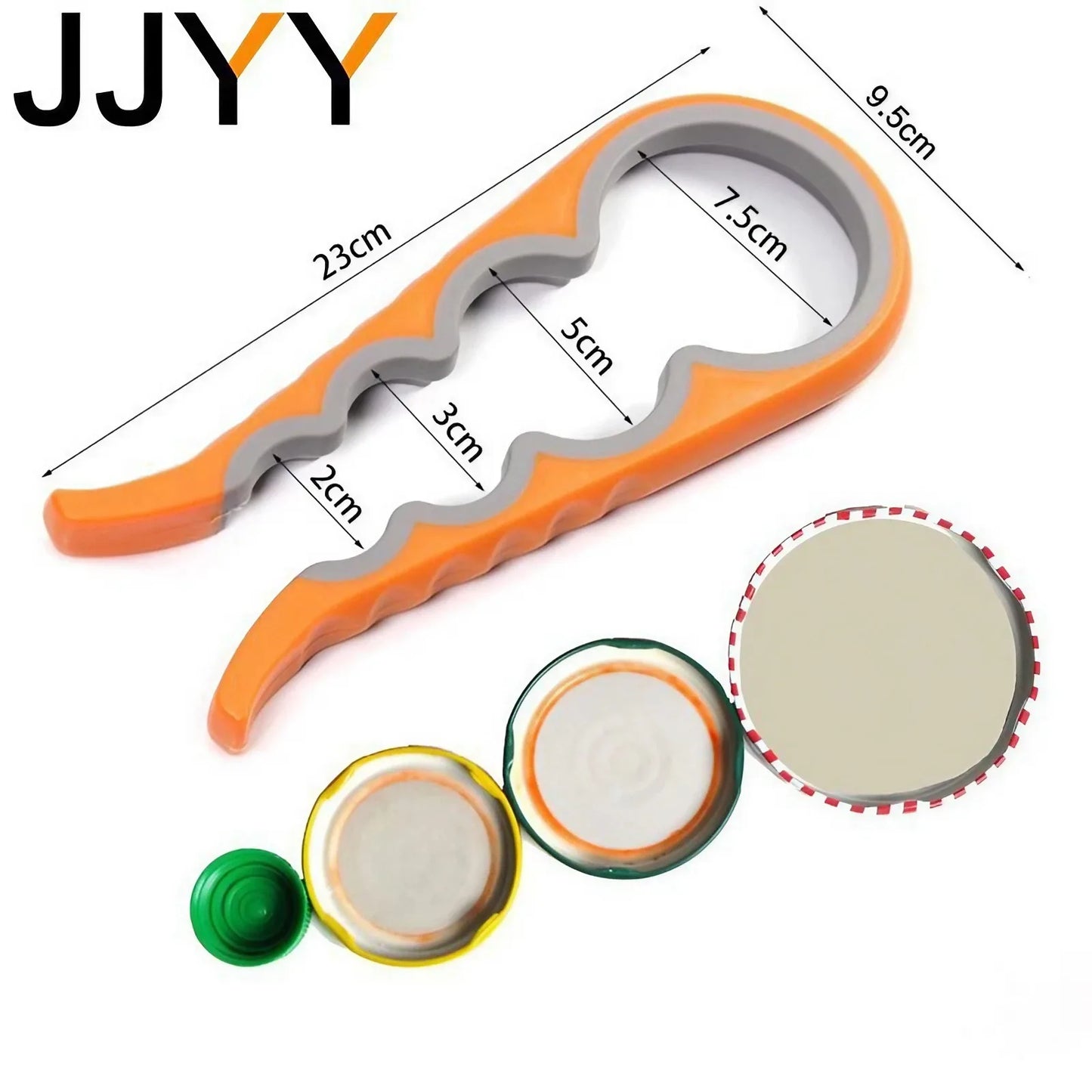 Multi-Functional Non-Slip Bottle and Jar Opener