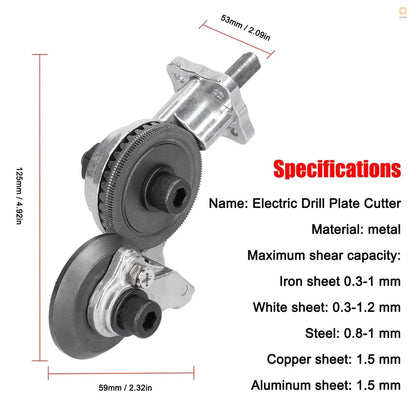 Double Headed Electric Drill Plate Cutter - Smart Shop (Online Store for wise shoppers) 