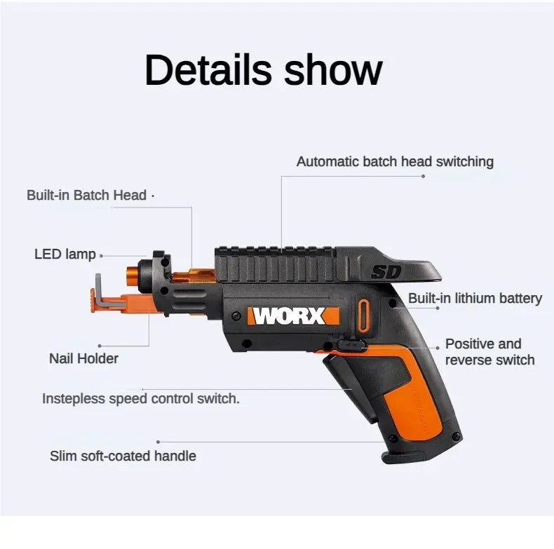 Mini Cordless Electric Screwdriver Gun - Smart Shop (Online Store for wise shoppers) 