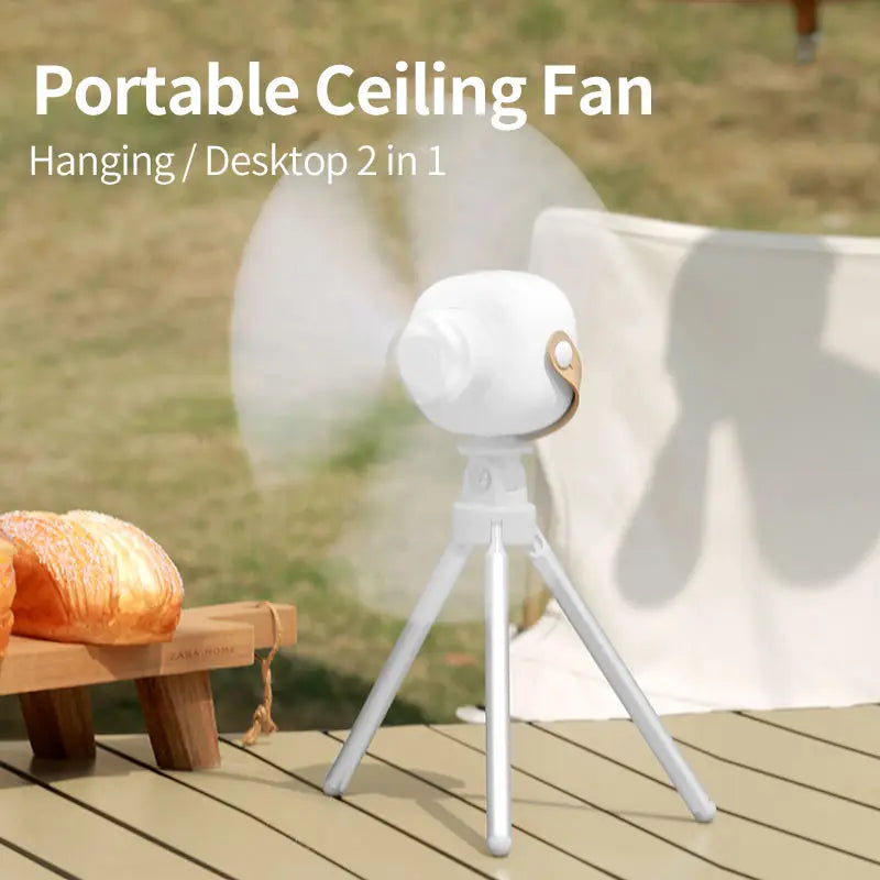 USB Rechargeable Wireless Mini Hanging Fan - Smart Shop (Online Store for wise shoppers) 