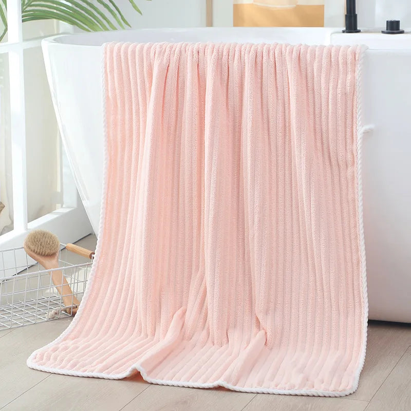 Quick Absorption Coral Plush Towel - Smart Shop (Online Store for wise shoppers) 