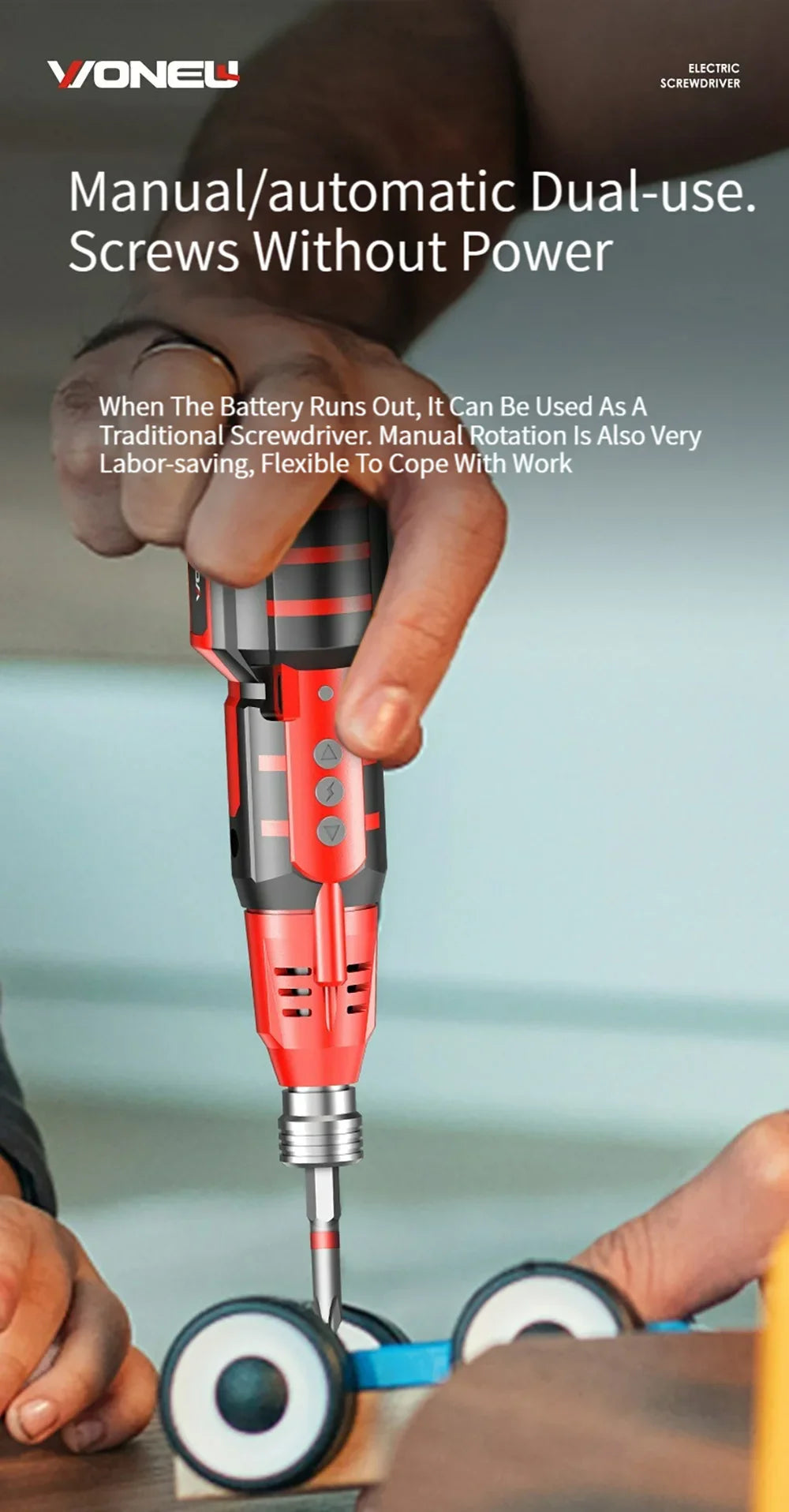 Rechargeable Electric Wireless Screwdriver - Smart Shop (Online Store for wise shoppers) 