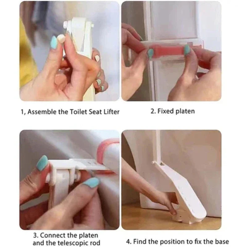 Foot Pedal Toilet Seat Lid Lifter - Smart Shop (Online Store for wise shoppers) 