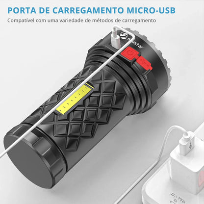 Ultra Powerful LED Rechargeable Flashlight - Smart Shop (Online Store for wise shoppers) 