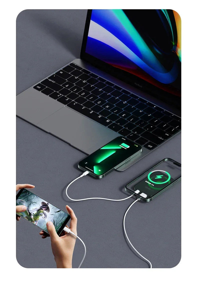 Magnetic Wireless LED Display Fast Charging Power Bank - Smart Shop (Online Store for wise shoppers) 