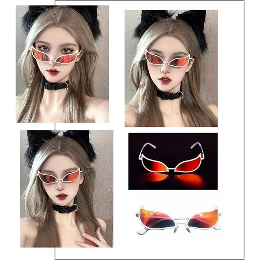 Unisex Anime Cat Eye Sunglasses - Smart Shop (Online Store for wise shoppers) 