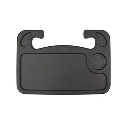 Portable Car Steering Wheel Tray for Laptop, Dining, and Drinks