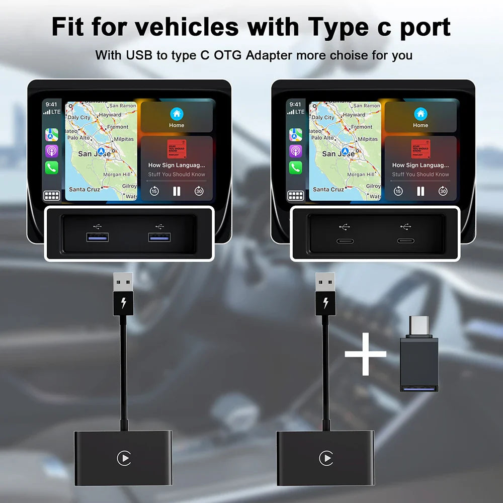 USB Wireless CarPlay Adapter - Smart Shop (Online Store for wise shoppers) 