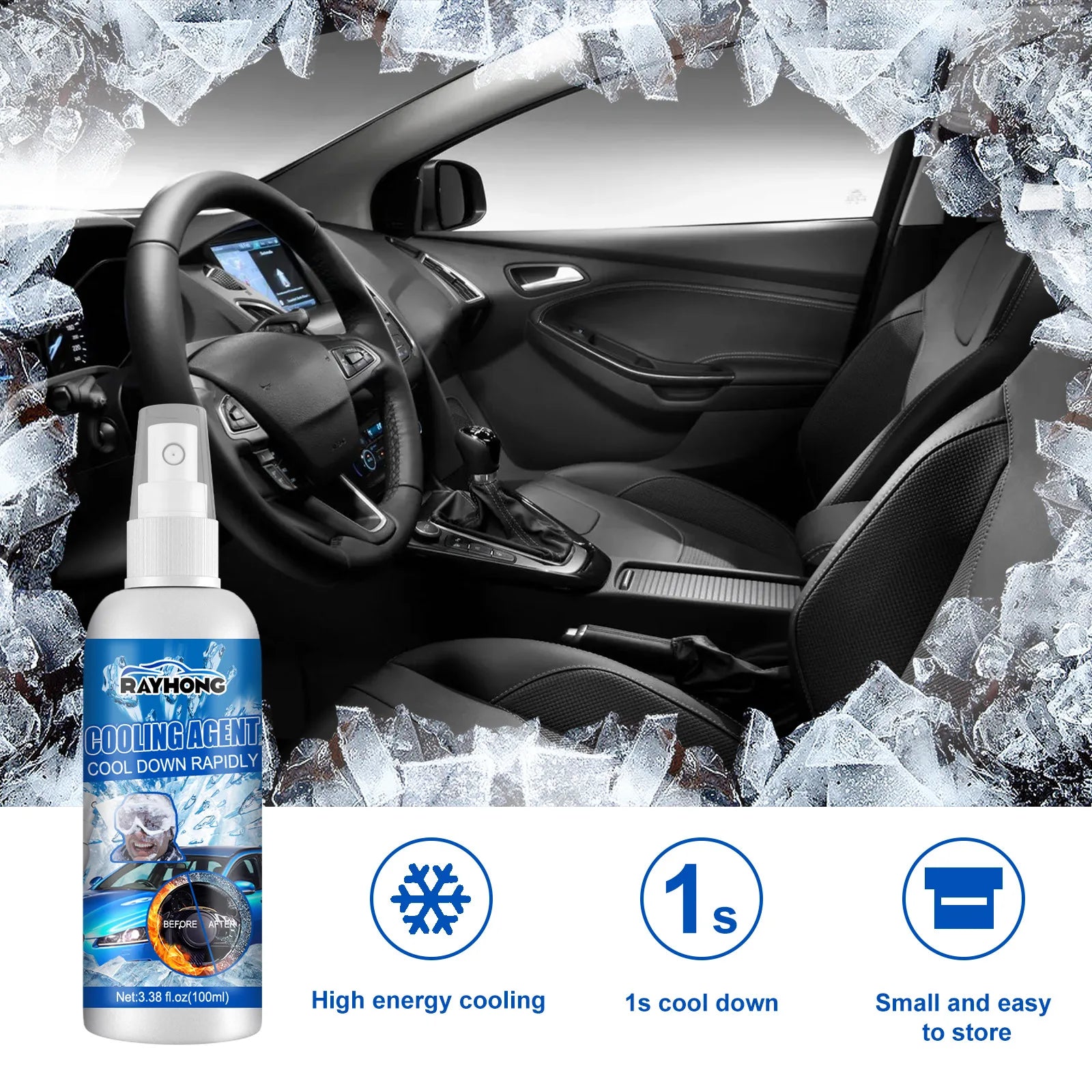 Instant Car Cooling Spray - Smart Shop (Online Store for wise shoppers) 