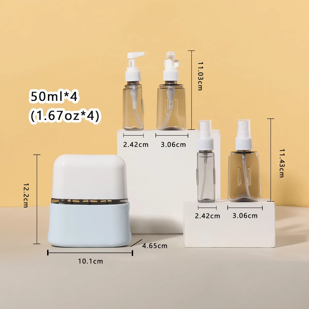 Portable Travel Spray Bottle Set - Smart Shop (Online Store for wise shoppers) 