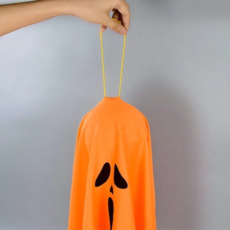 LED Glow Ghost Halloween Hanging Decoration with Lights