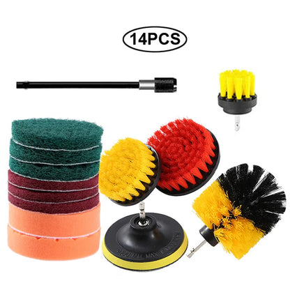 Drill Attachment Scrub Brush Kit - Smart Shop (Online Store for wise shoppers) 